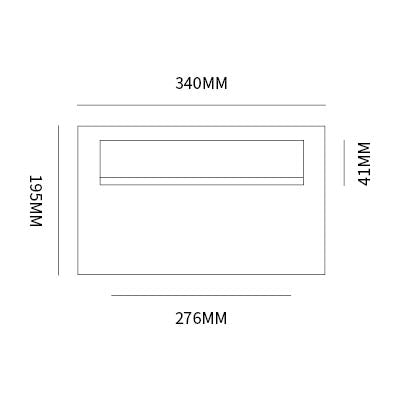 Stoer! Briefplaat Rome Xl Zwart - afbeelding 4