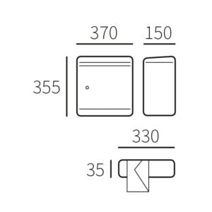 Allux 200 Letterbox - various colours