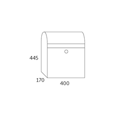 Allux KS200 Letterbox - 4 colors