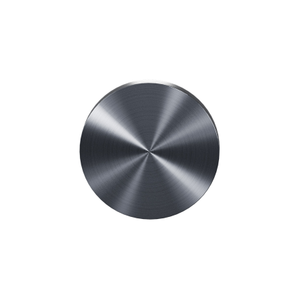 Deurklinken sigaar-model op rozet | GPF | PVD antraciet