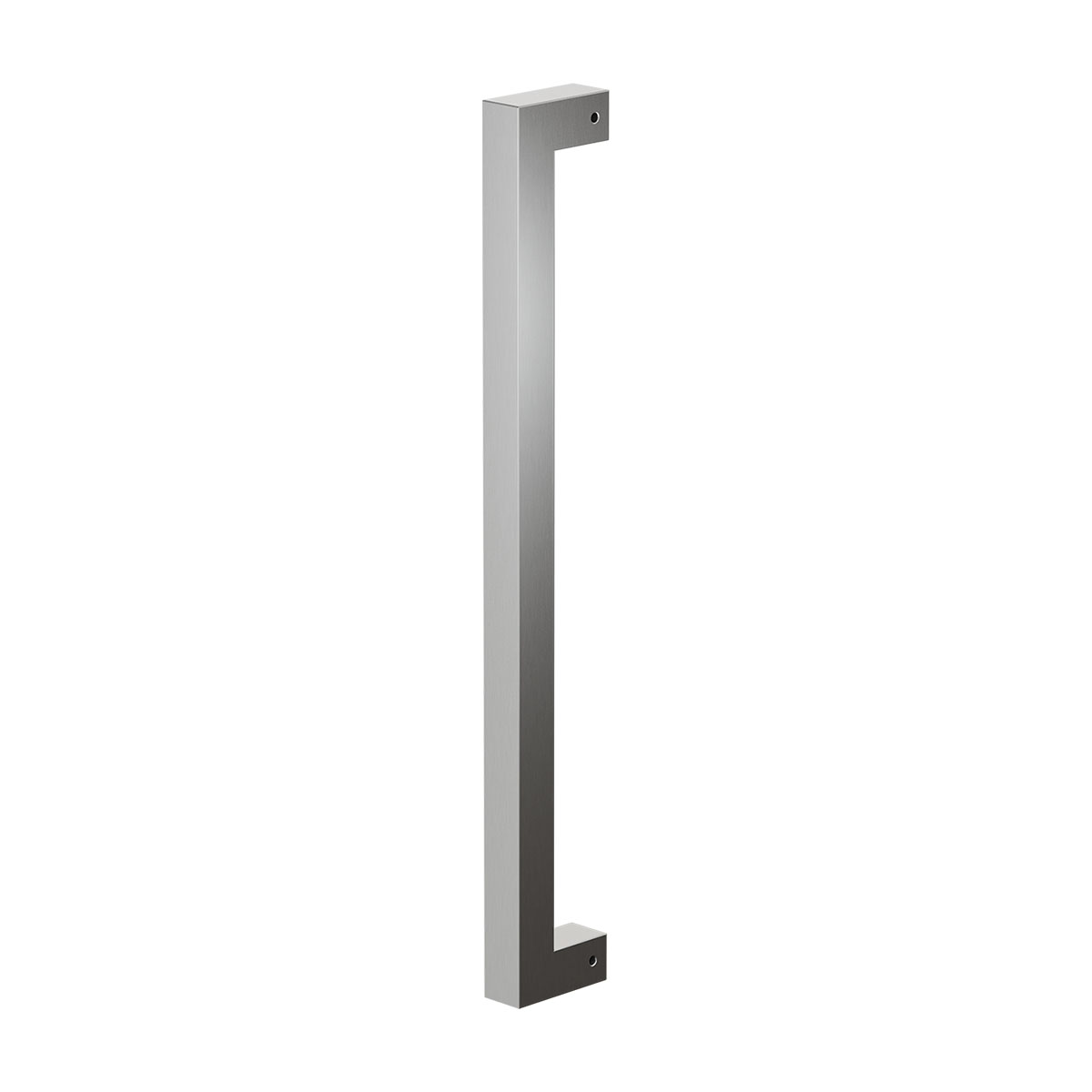 Vierkante deurgreep U-model RVS geborsteld GPF11