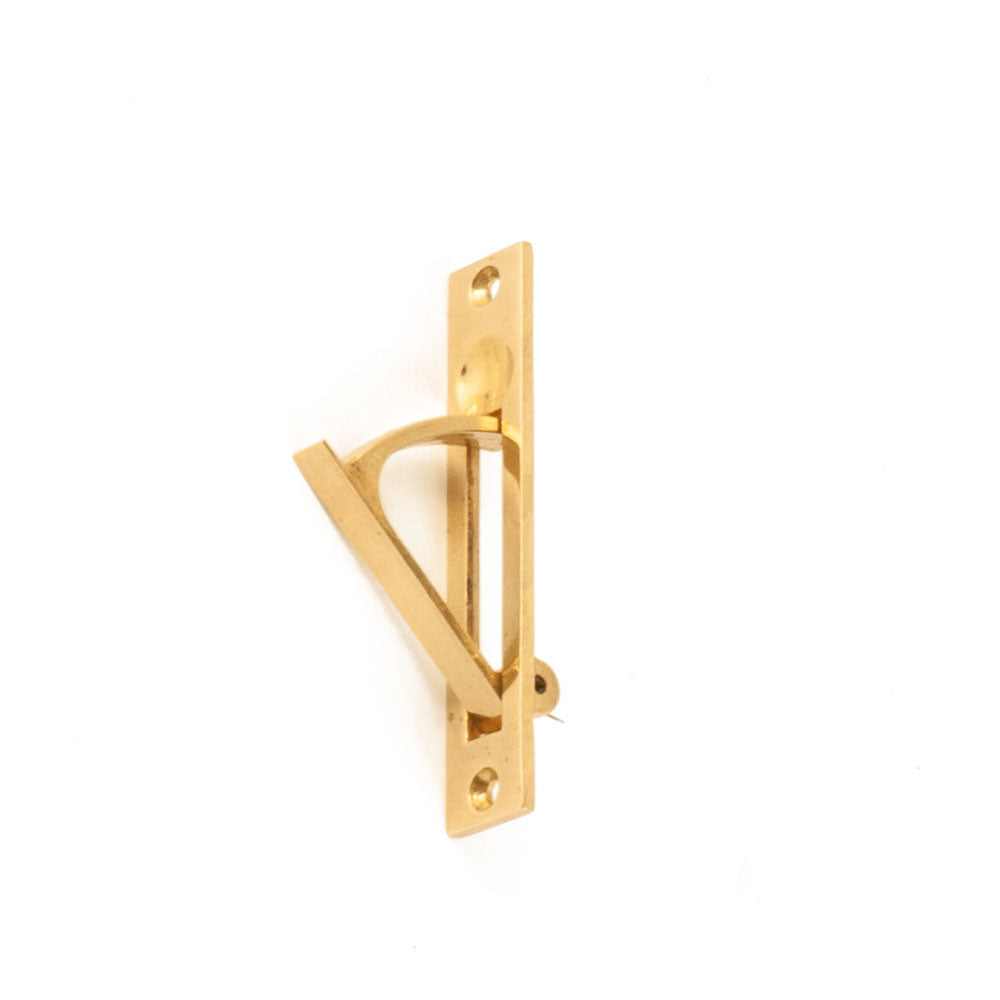 Hardbrass Deurklungel - messing ongelakt
