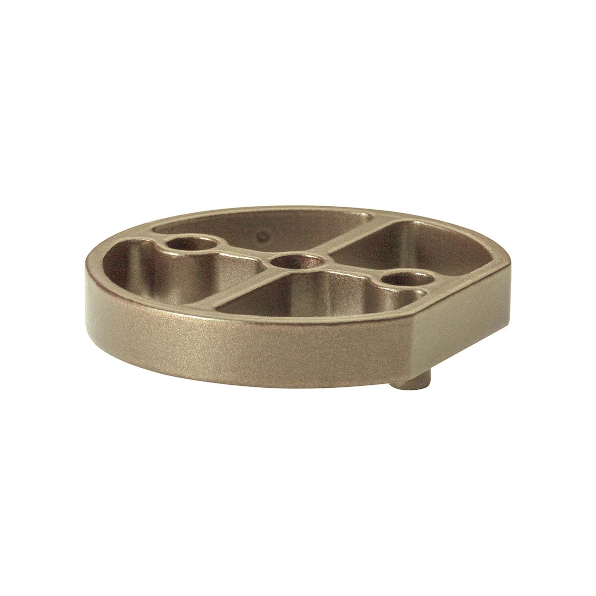 Verhogingsschijf deurstopper champagne 10x64 mm | GPF