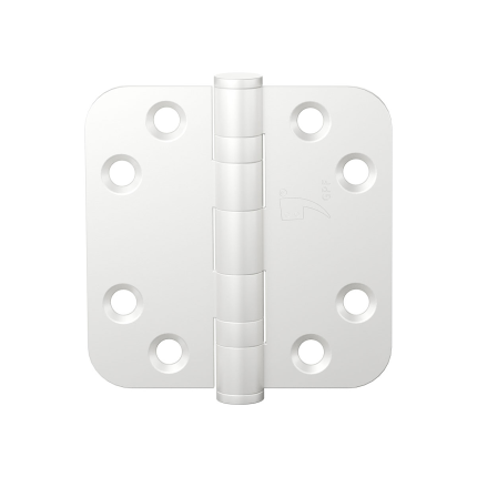 Ball bearing hinge rounded 3.5" (89x89x2.5mm) | Intersteel | black