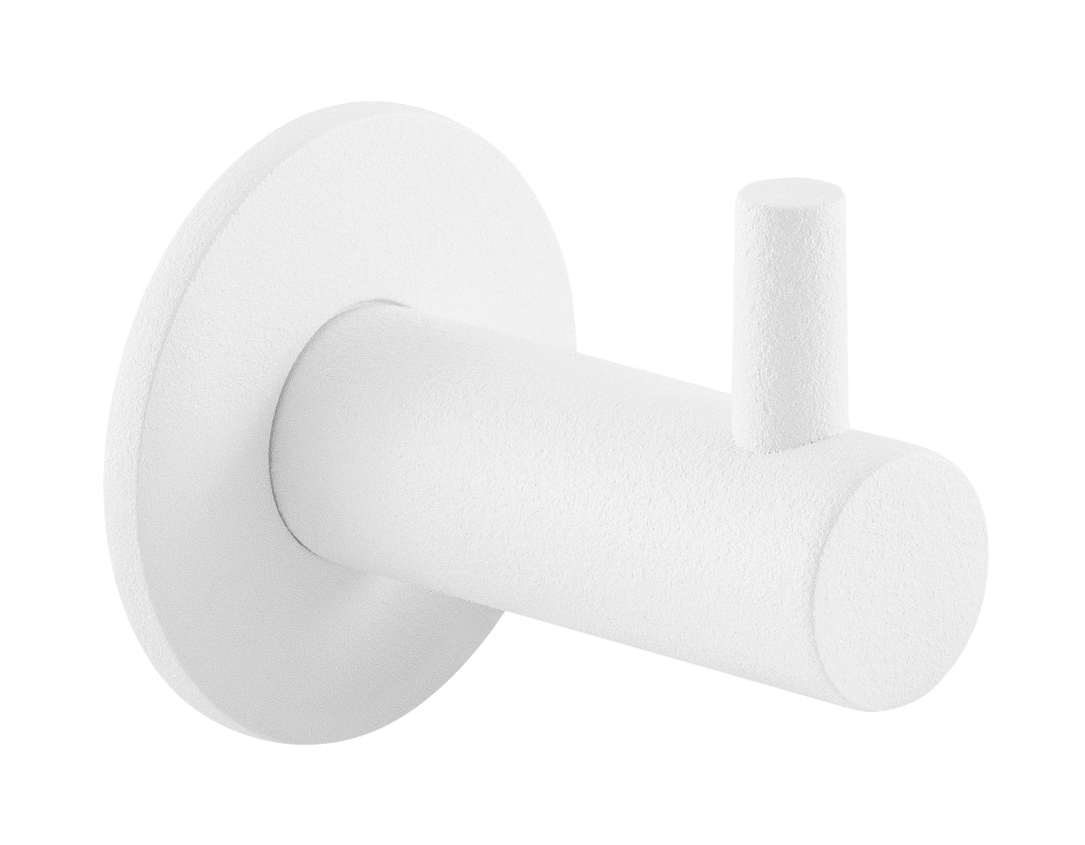 Jashaak wit op rozet 35 x 42 mm