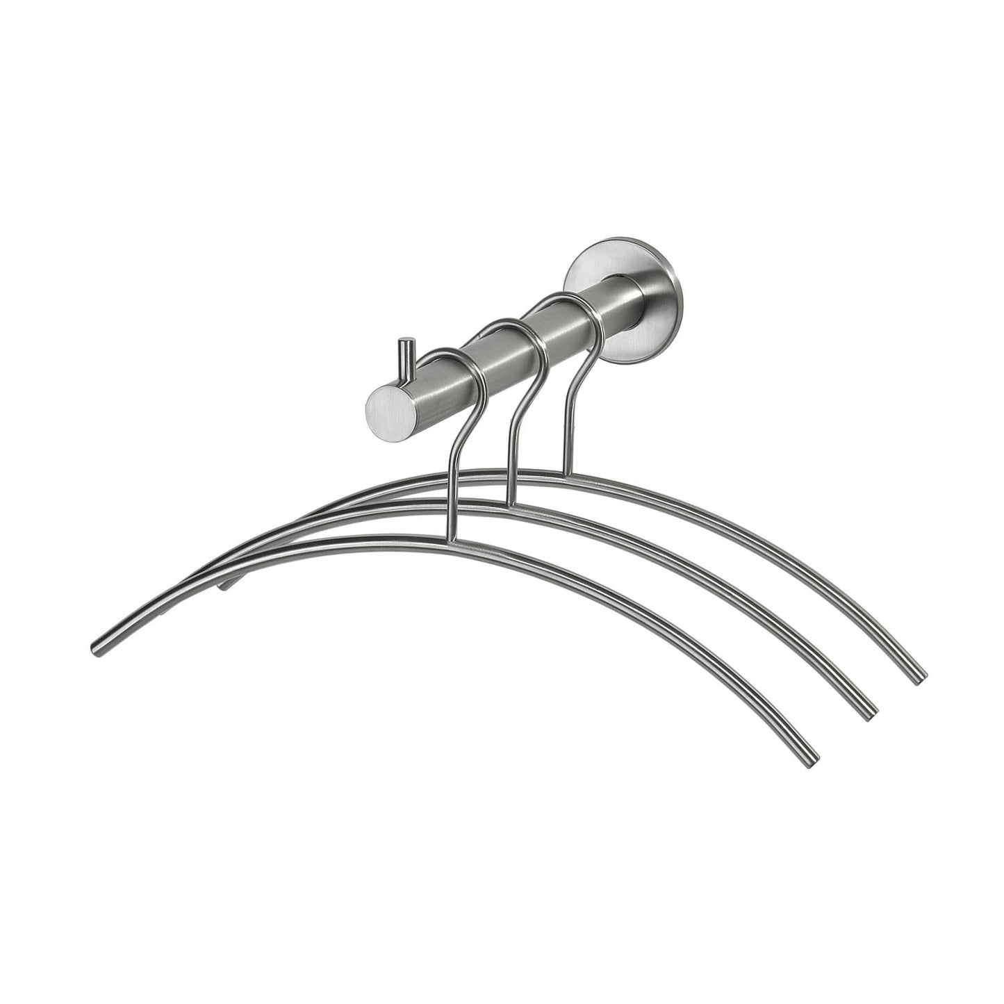 Intersteel Garderobersteun incl. 3 kledinghangers - RVS | 455 mm breed