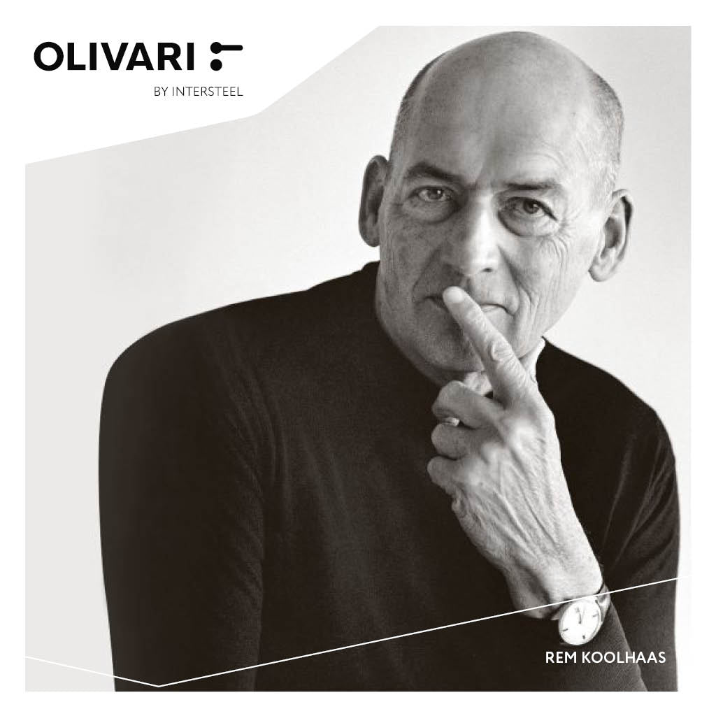 Deurklinken Open op rond rozet | Olivari | Antraciet mat titaan PVD