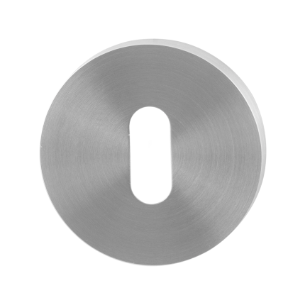 Door handles XL 1930s on rosette | GPF | Stainless steel-ebony