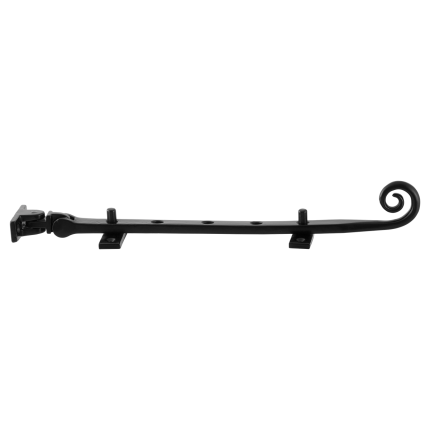 Raamuitzetter smeedijzer met pennen | GPF | zwart