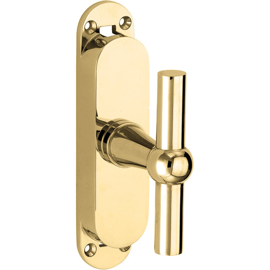 Krukespagnolet Chemin de Fer messing onbehandeld – Rechts – model T