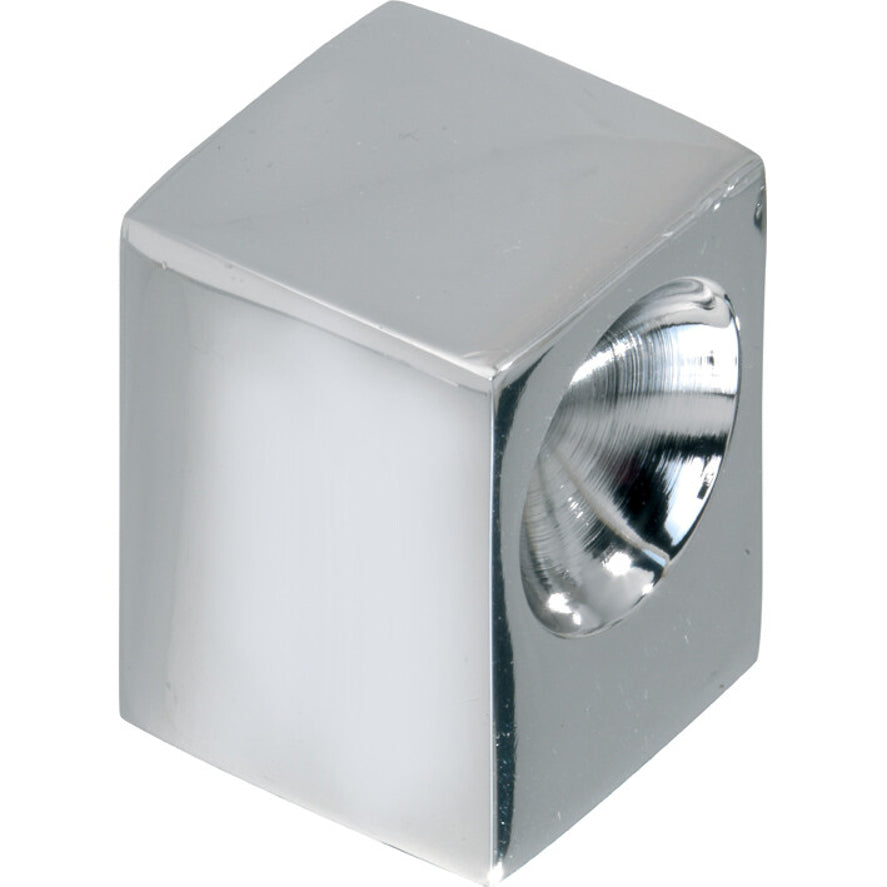 Meubelknop Kare 24 mm glanzend nikkel
