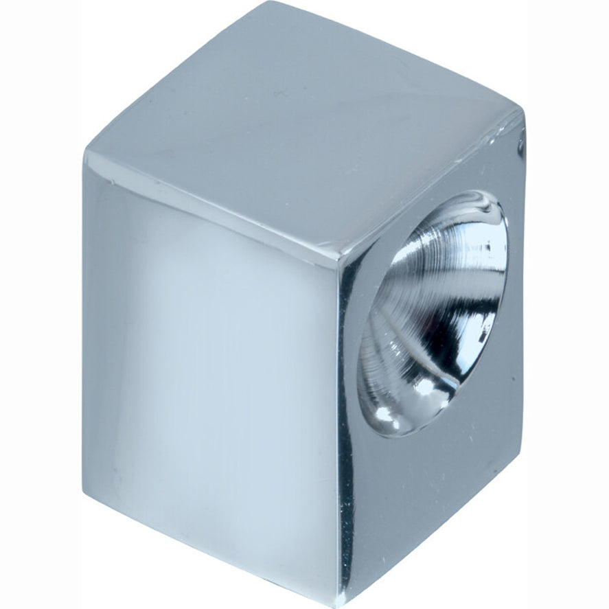 Meubelknop Kare 24 mm glanzend chroom