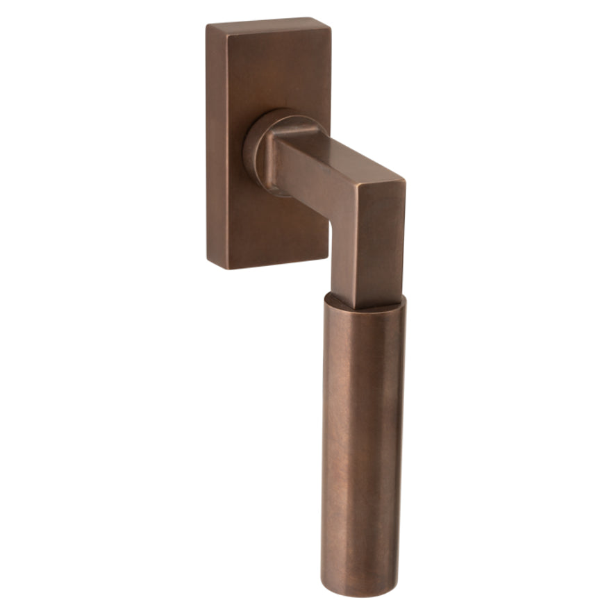 Draaikiepgarnituur Bauhaus brons standaard