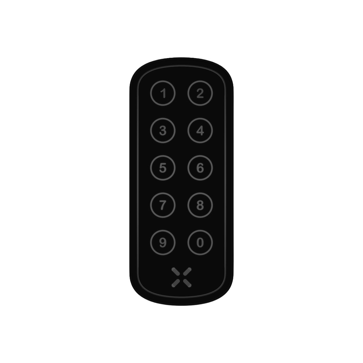 Black X xPad codepaneel 100x42 mm mat zwart
