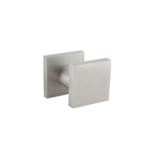 Voordeurknop vierkant 58x58 mm aluminium