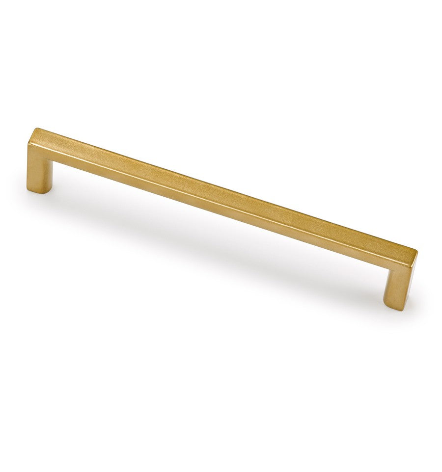 Meubelgreep Basic getrommeld messing Hardbrass