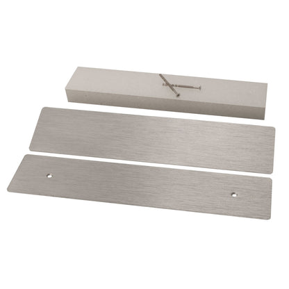 STOER! Briefplaat afdichter London - RVS