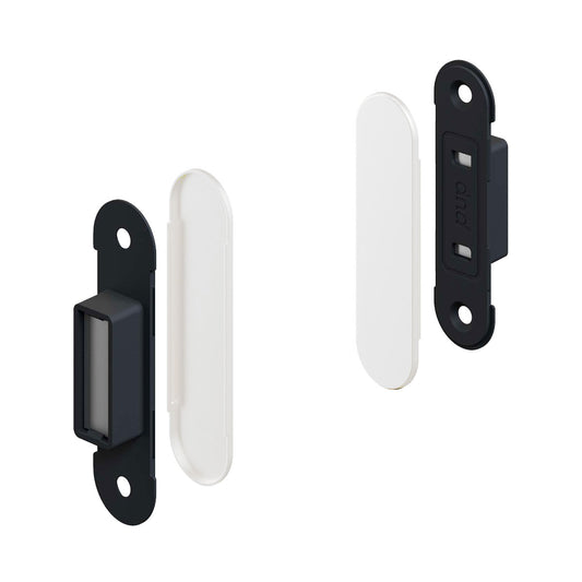 Dynamic Magnetische Deursluiter | Hardbrass | Wit