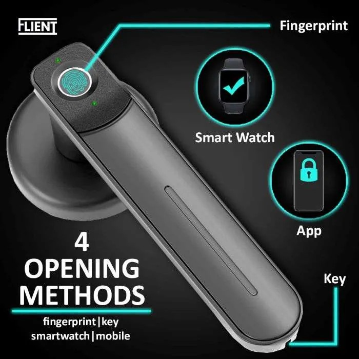 Smart Lock Casual 2.0 | Flient® | Schwarz