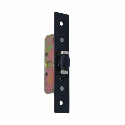 Rolslot 5554 voorplaat + sluitplaat | Lince | Zwart