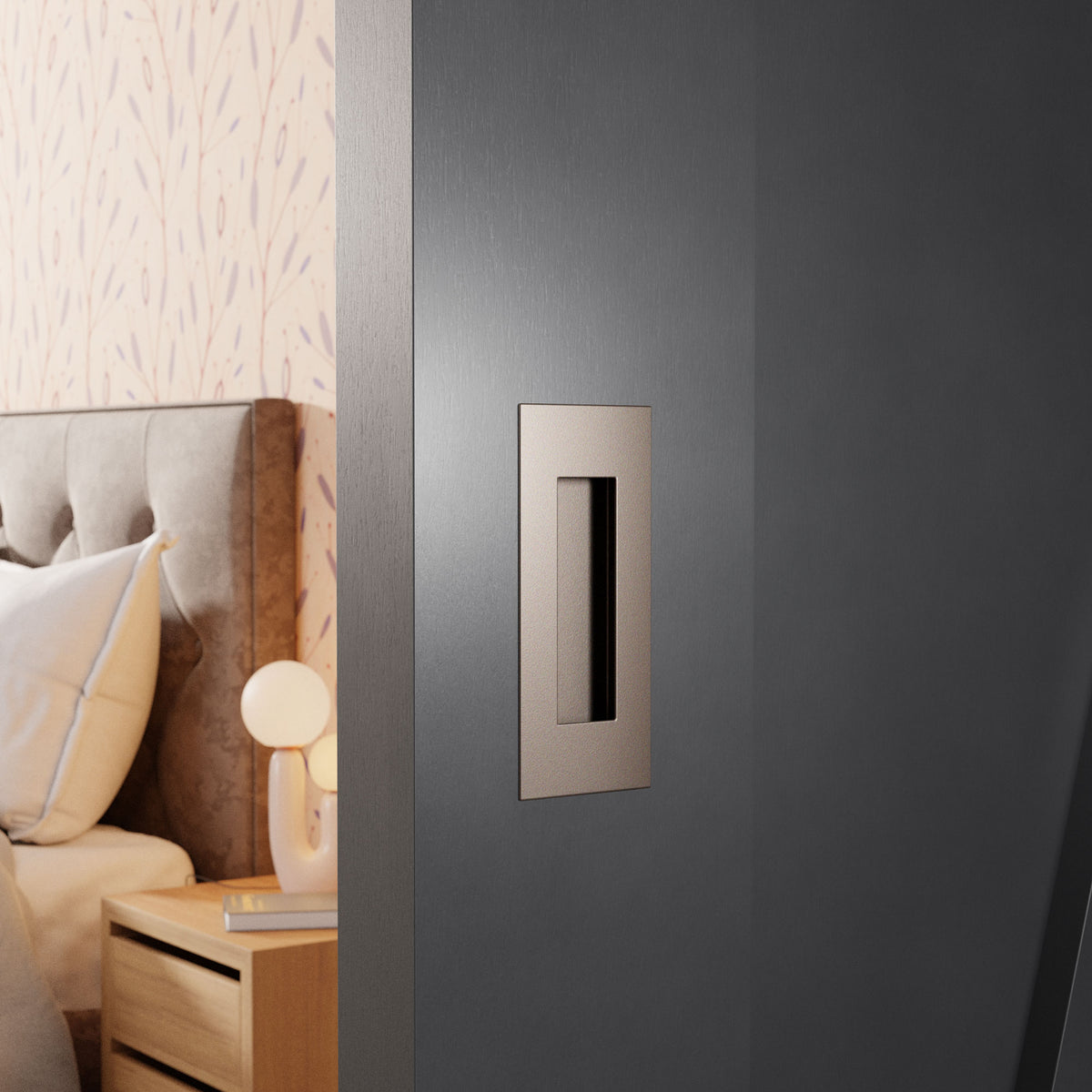 Schuifdeurkom rechthoekig Mocca blend 120x40–180x60 mm – sfeerfoto
