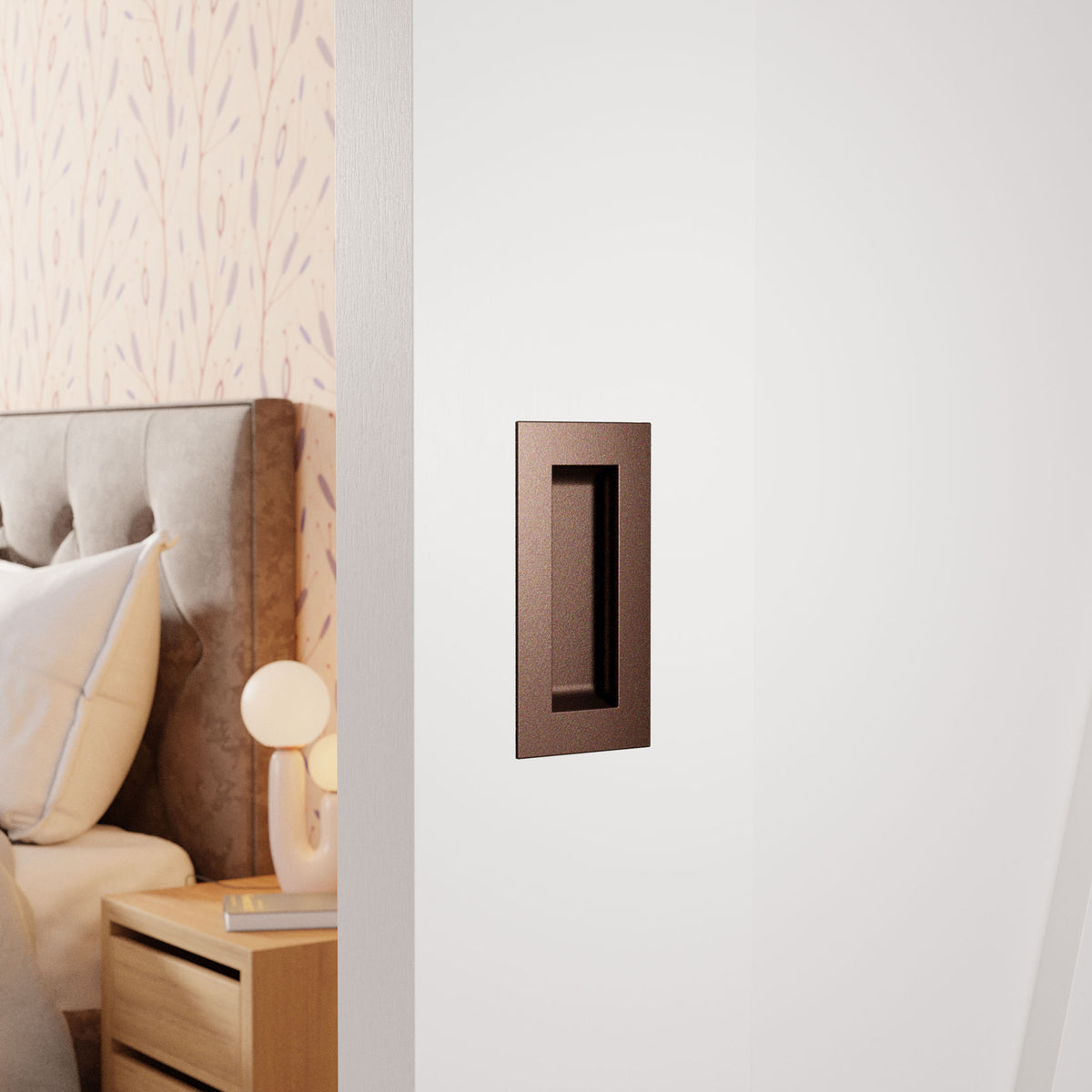 Schuifdeurkom rechthoekig Bronze blend 102x51 mm – sfeerfoto