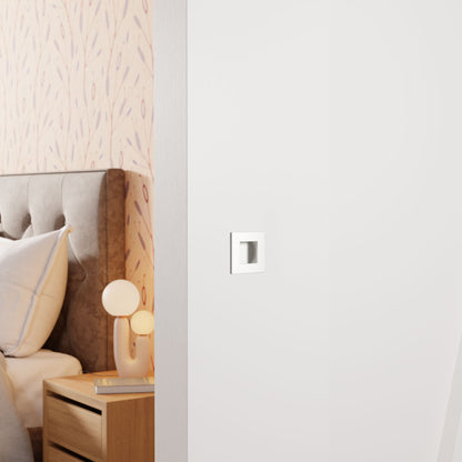 Schuifdeurkom vierkant wit 30x30–90x90 mm – sfeerfoto
