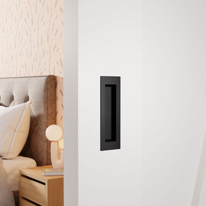 Schuifdeurkom rechthoekig zwart 120x40–180x60 mm – sfeerfoto