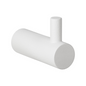GPF Jas- / handdoekhaak 40x14mm - wit
