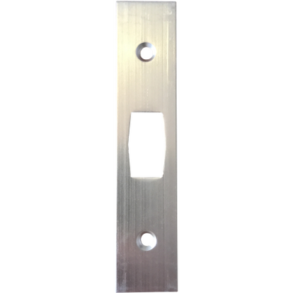 Lince rolslot 5554 zilver voorplaat + sluitplaat