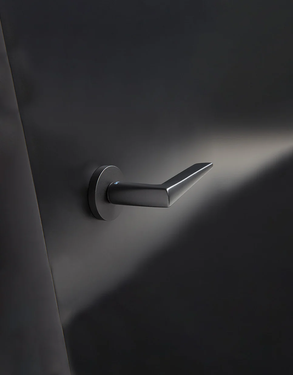 Groël Türgriffe Spezialausführung mit Rosette – schwarz