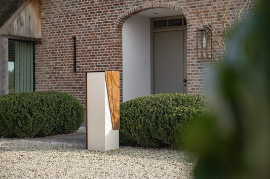 Portalo Brievenbus Exclusive  - staal / cortenstaal