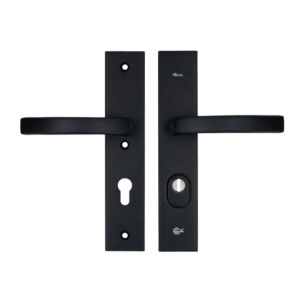 Veilig Veiligheidsbeslag kruk/kruk SKG*** - zwart