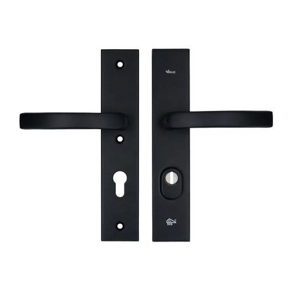 Veilig Veiligheidsbeslag kruk/kruk SKG*** - zwart