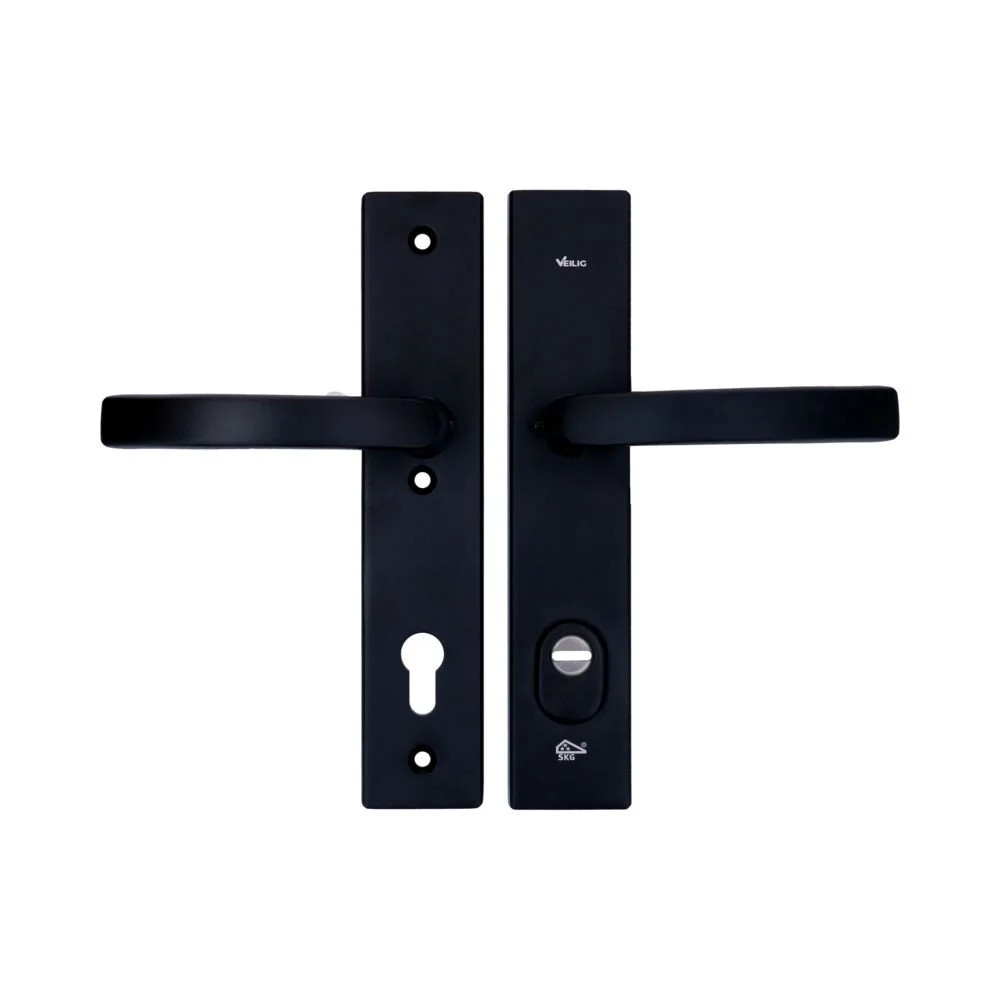 Veilig Veiligheidsbeslag kruk/kruk SKG*** - zwart