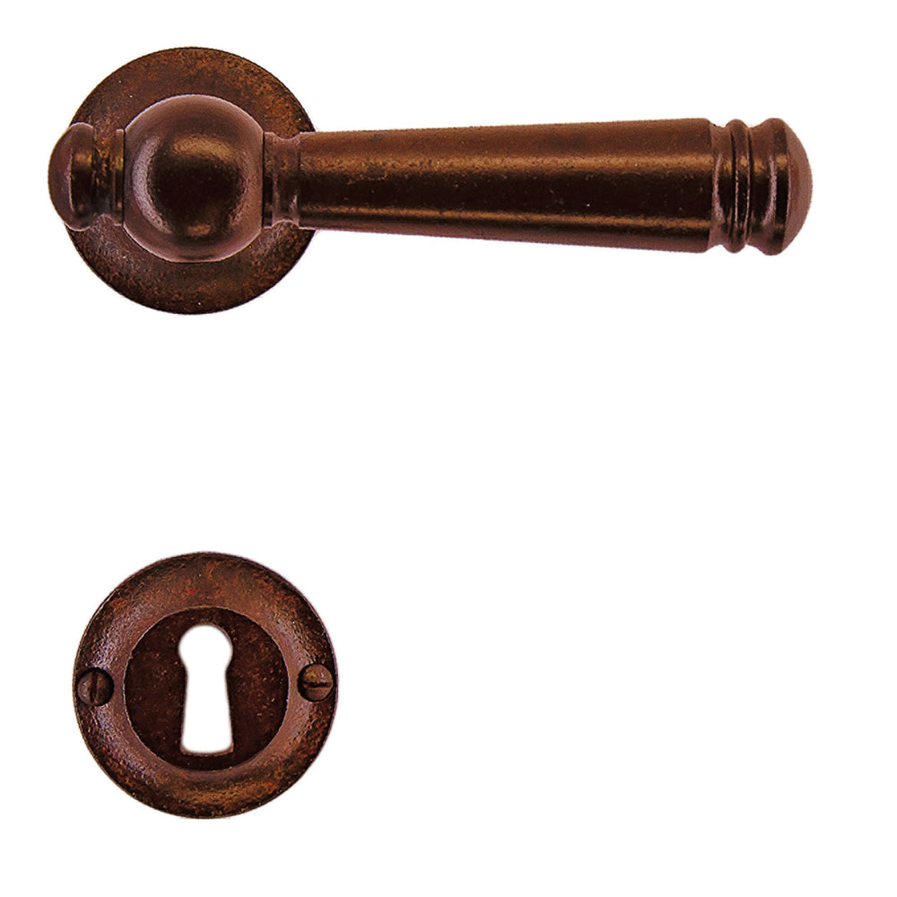 Deurklinken Pro Anna-Lucia op rozet | HDD | roest