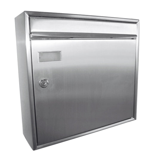 Brievenbus Plus recht model| HDD | RVS