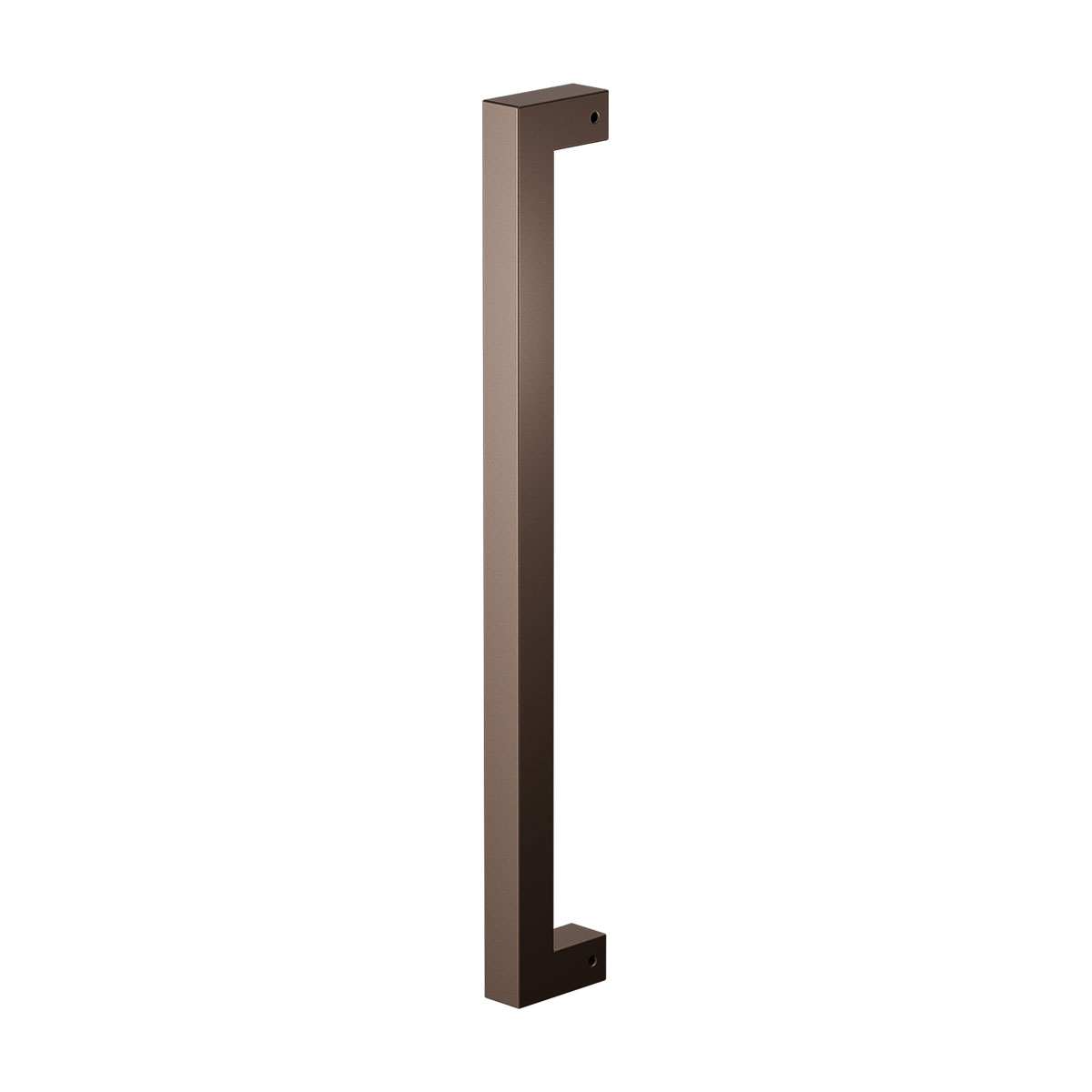 Vierkante deurgreep U-model Bronze blend GPF11