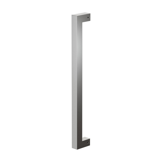Vierkante deurgreep U-model RVS geborsteld GPF11