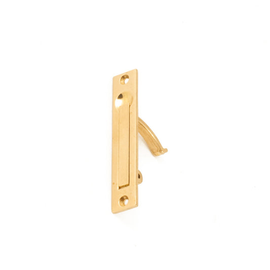 Hardbrass Deurklungel - messing ongelakt