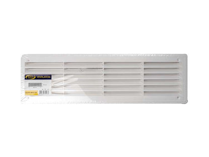 Deurrooster 463x136mm | GAVO | wit of zwart