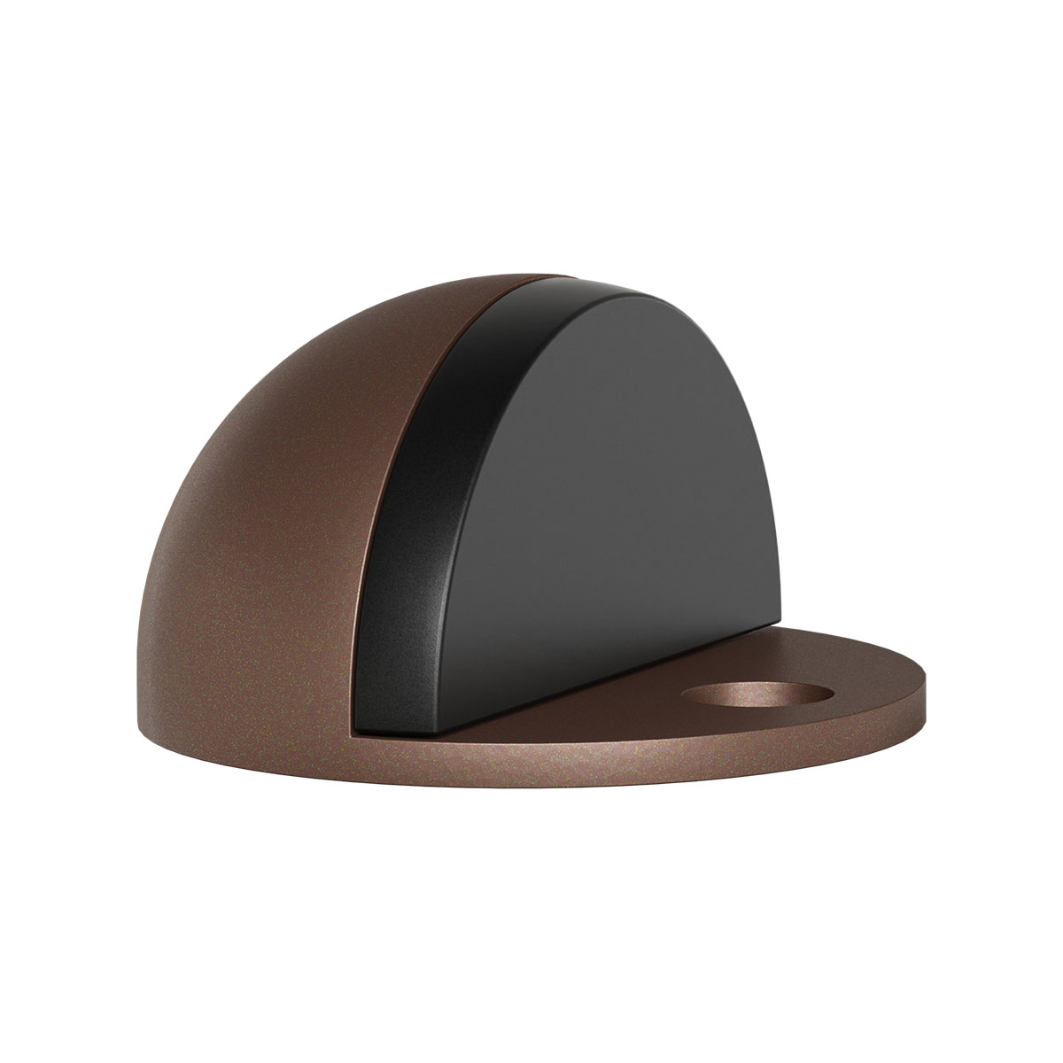 Deurstopper brons rond 25x44 mm | GPF