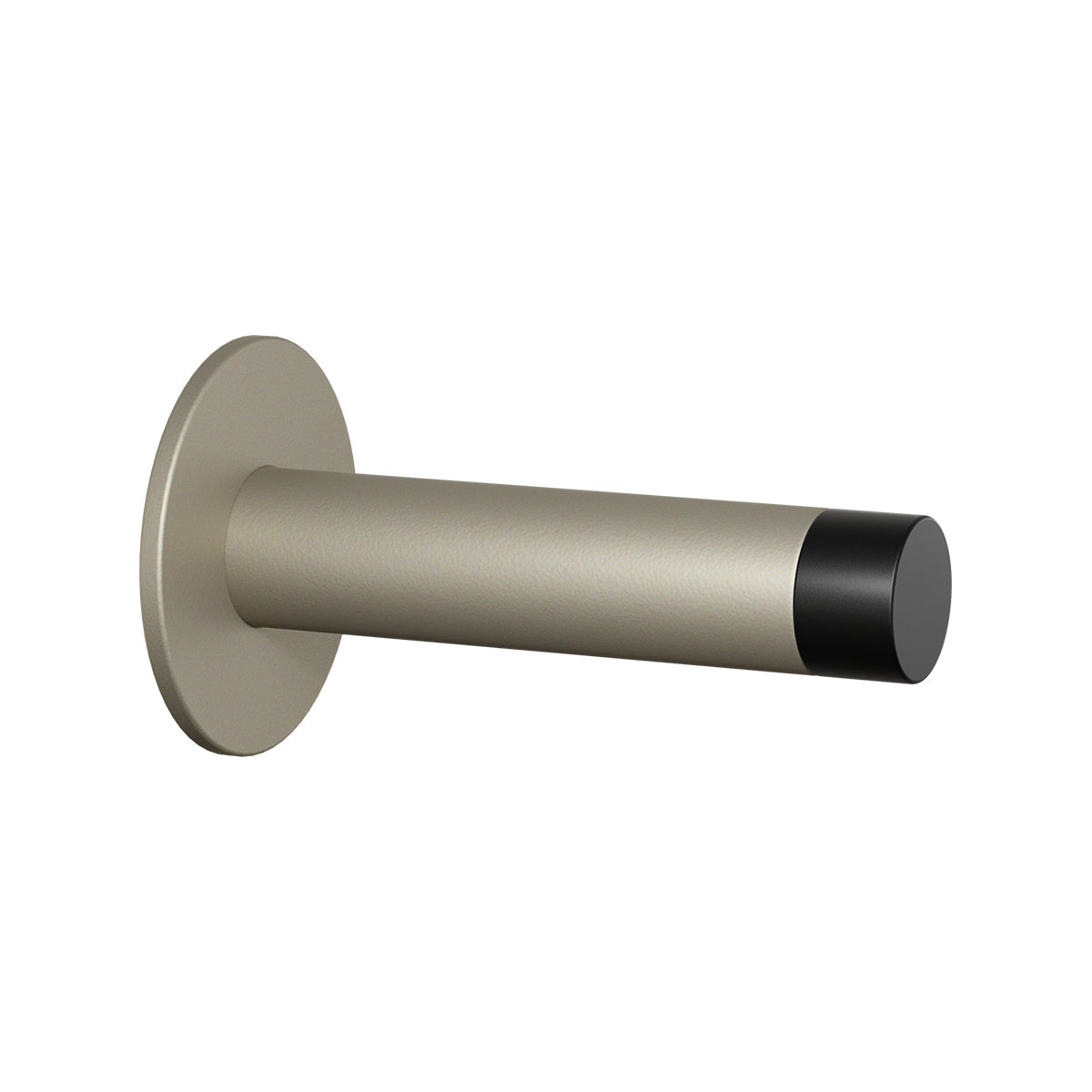 Deurstopper champagne slank Ø19 op rond rozet 85 mm | GPF