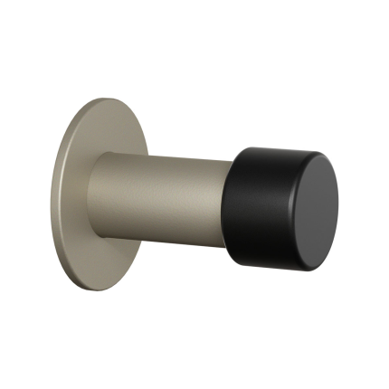 Deurstopper rozet rond 60mm | GPF | champagne