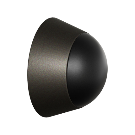 GPF Deurstopper rond 37,5x25mm - donker bruin