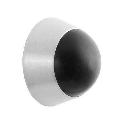 GPF Deurstopper rond 37,5x25mm - RVS