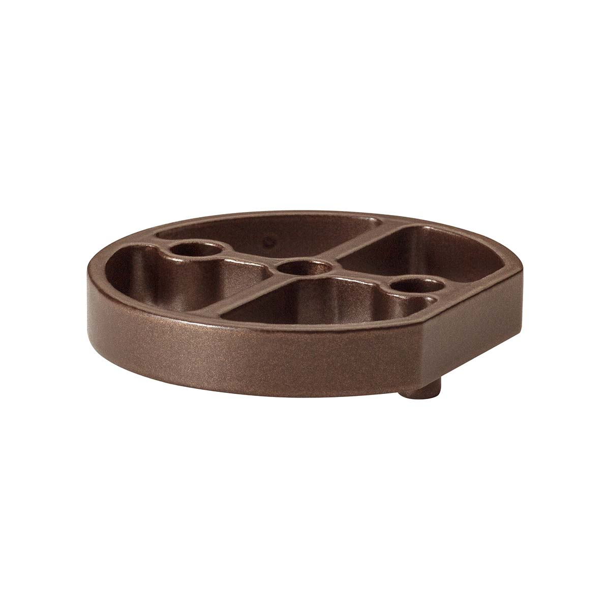 Verhogingsschijf deurstopper brons 10x64 mm | GPF