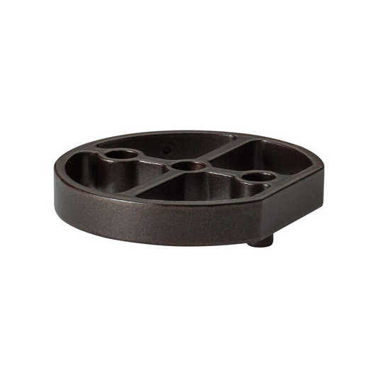Verhogingsschijf deurstopper donker brons 10x64 mm | GPF
