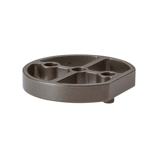 Verhogingsschijf deurstopper mocca 10x64 mm | GPF