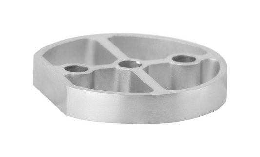 Verhogingsschijf deurstopper RVS 10x64 mm | GPF